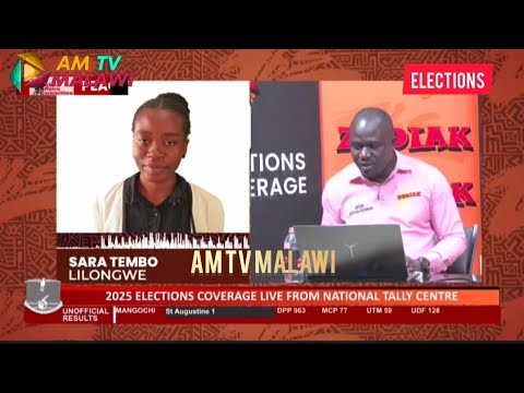 UNOFFICIAL RESULTS FROM LILONGWE - PETER MUTHARIKA VS CHAKWERA| MALAWI ELECTIONS 2025