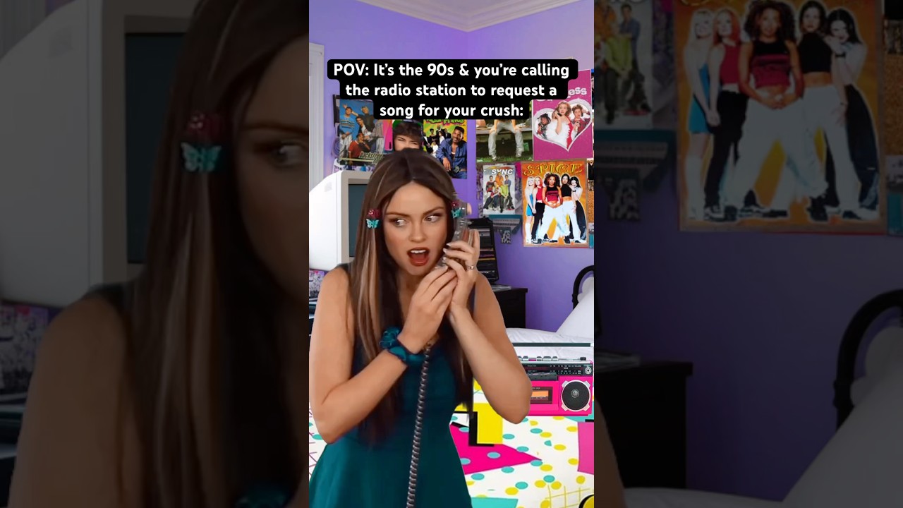 Calling the Radio in the '90s for Your Crush 🎶
