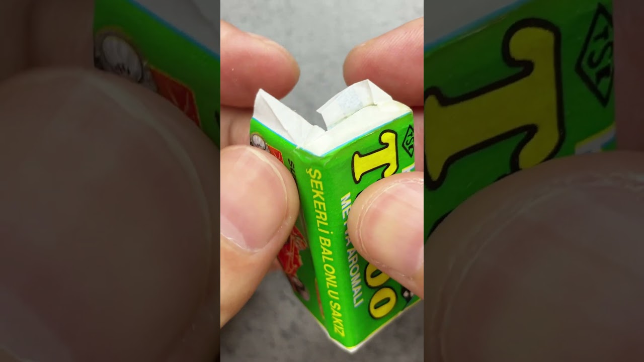 Ценные ретро-жвачки и вкладыши из 90-х 🔥