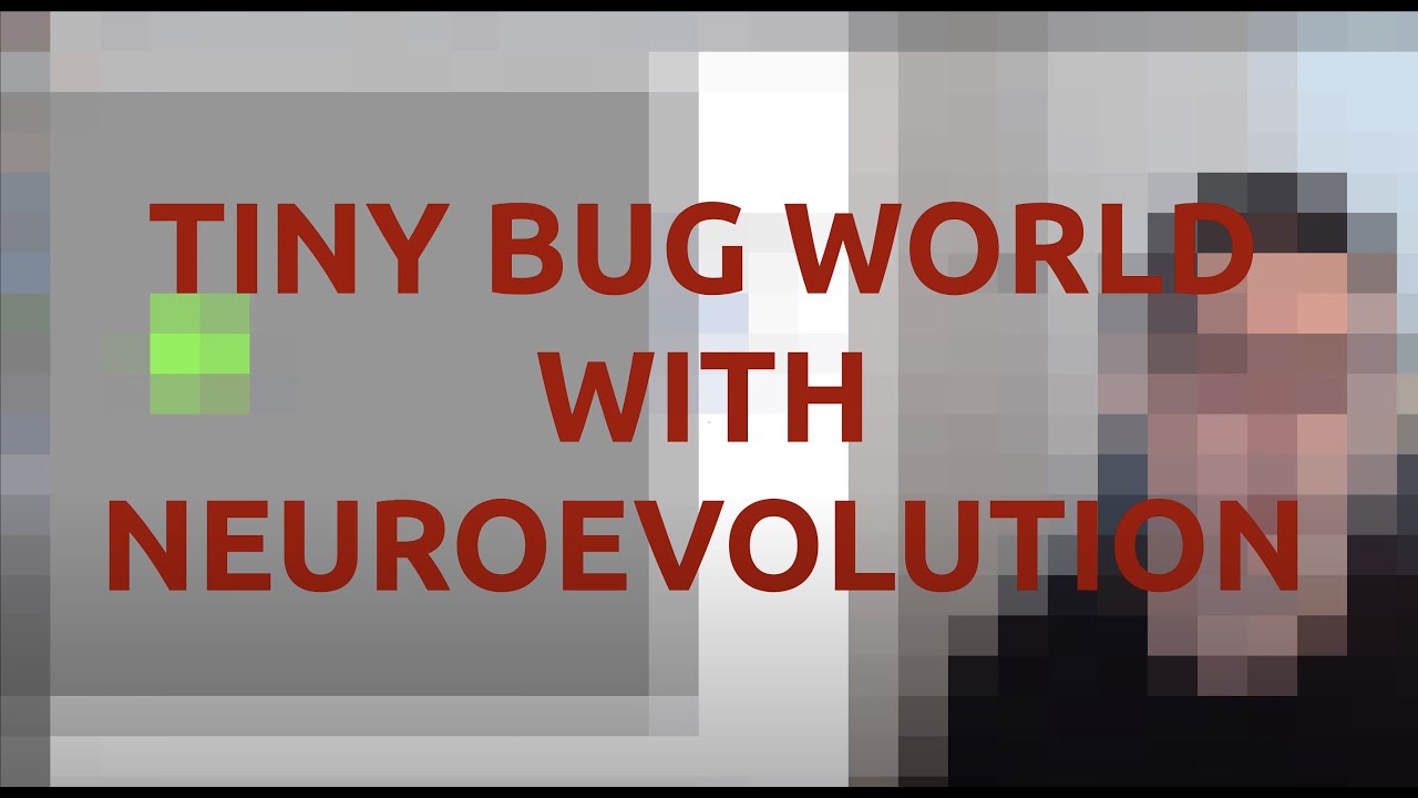 Explore a Tiny Bug World Powered by Neuro Evolution 🐞
