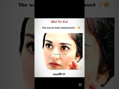 The way he feels embarrassed 😣|sher drama edit | #sher #sarahkhan #danishtaimor #youtubeshorts