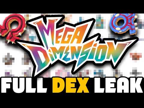 ALL New MEGAS And Returning Pokemon LEAKED - Mega Dimension DLC Leaks