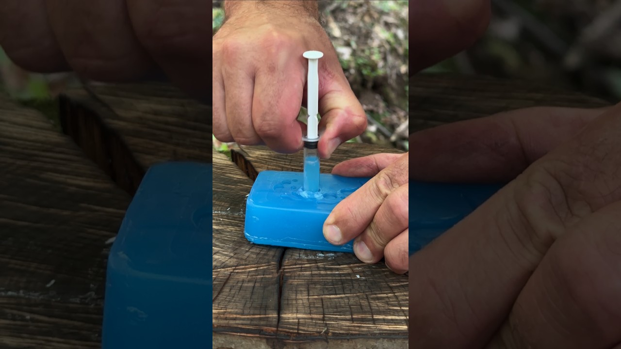 Smart Soap Hack for Camping & Survival 🧼