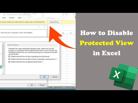 How to Disable Protected View in Excel (Step-by-Step Guide) | Excel Tech & Tricks