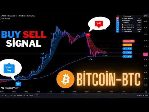 🔴Live Bitcoin (BTC) 1 Minute Live Signals -Trading Signals-Scalping Strategy- Diamond Algo-