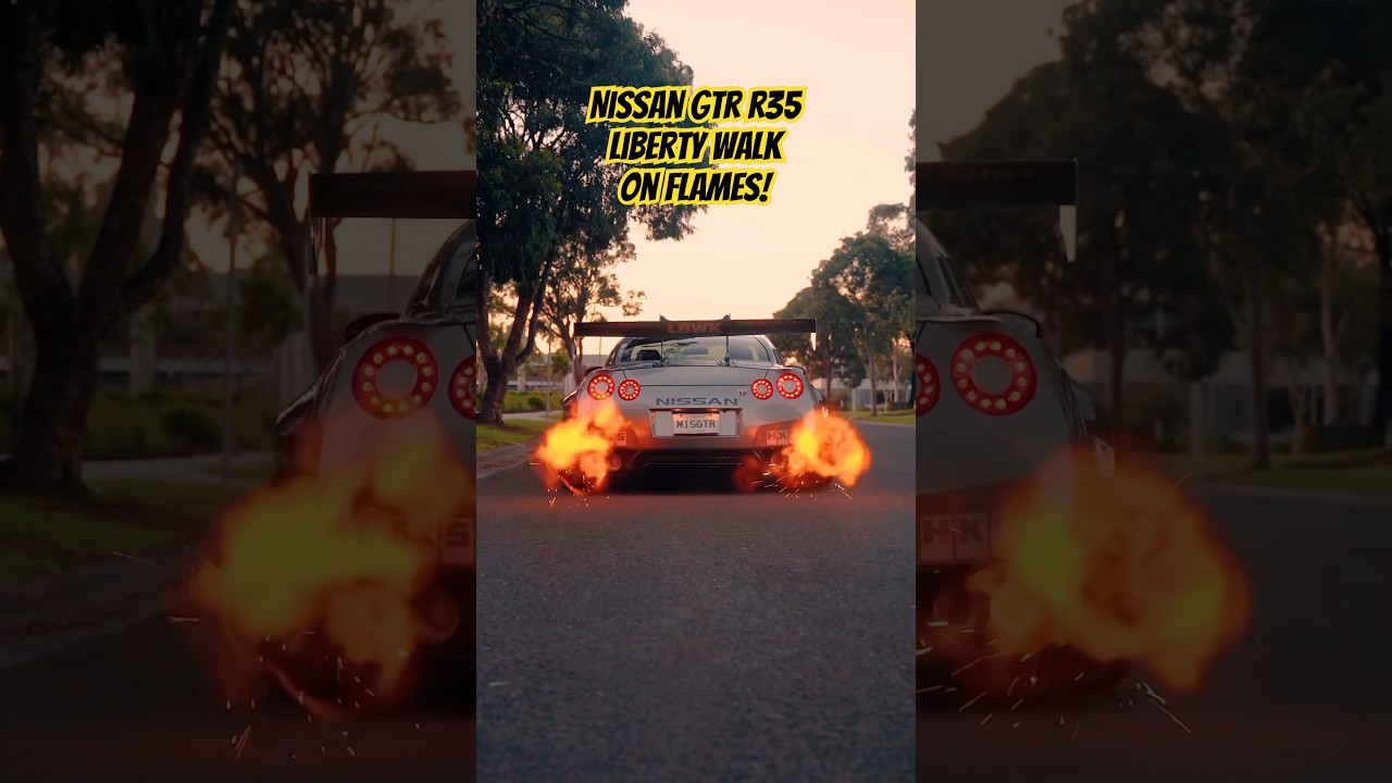 Nissan GTR R35 Liberty Walk Bodykit Showcase 🚗