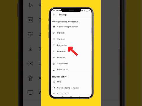 Youtube data saver settings hindi tricks 💥 Youtube data saver settings 2024 🧐 #shorts#tech
