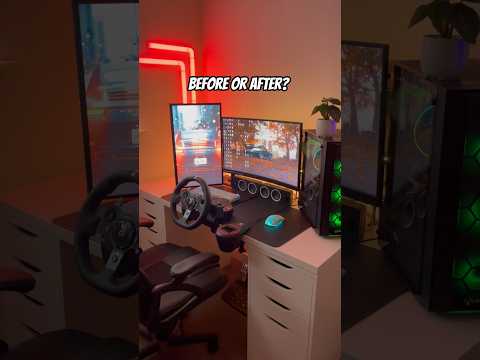 Portrait or Landscape second Monitor Setup? #gamingsetup