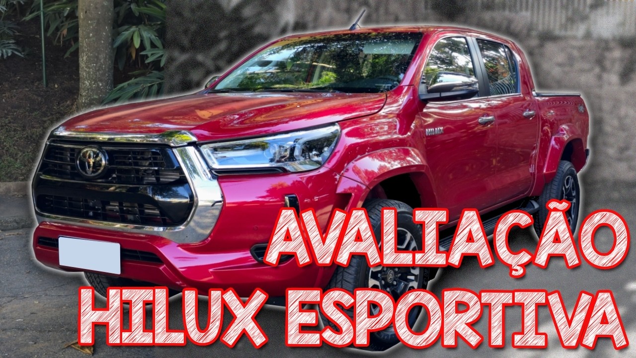 Avaliação da Toyota Hilux SRX Plus 2025 🚗