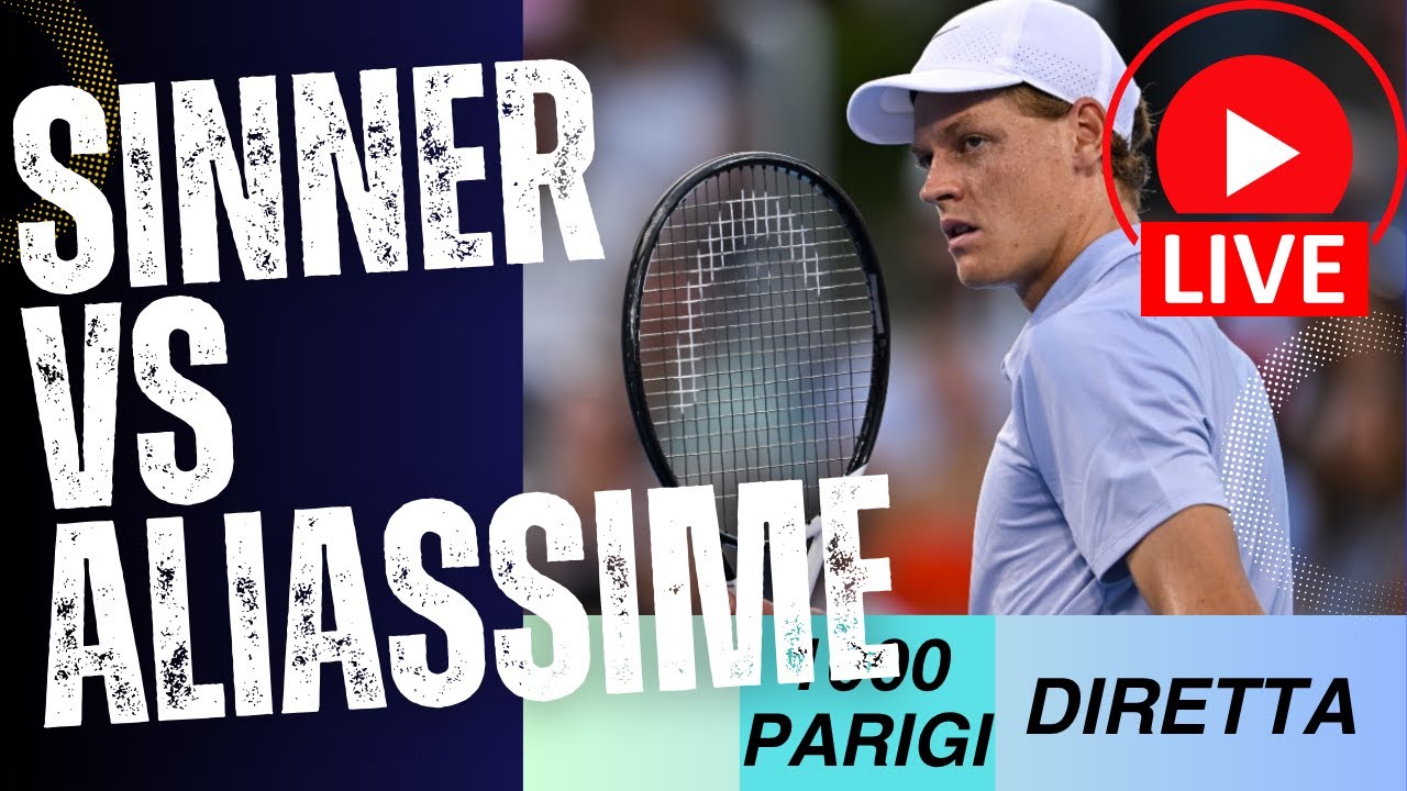 Live Now: Sinner vs. Aliassime in Paris Masters Final ๐พ