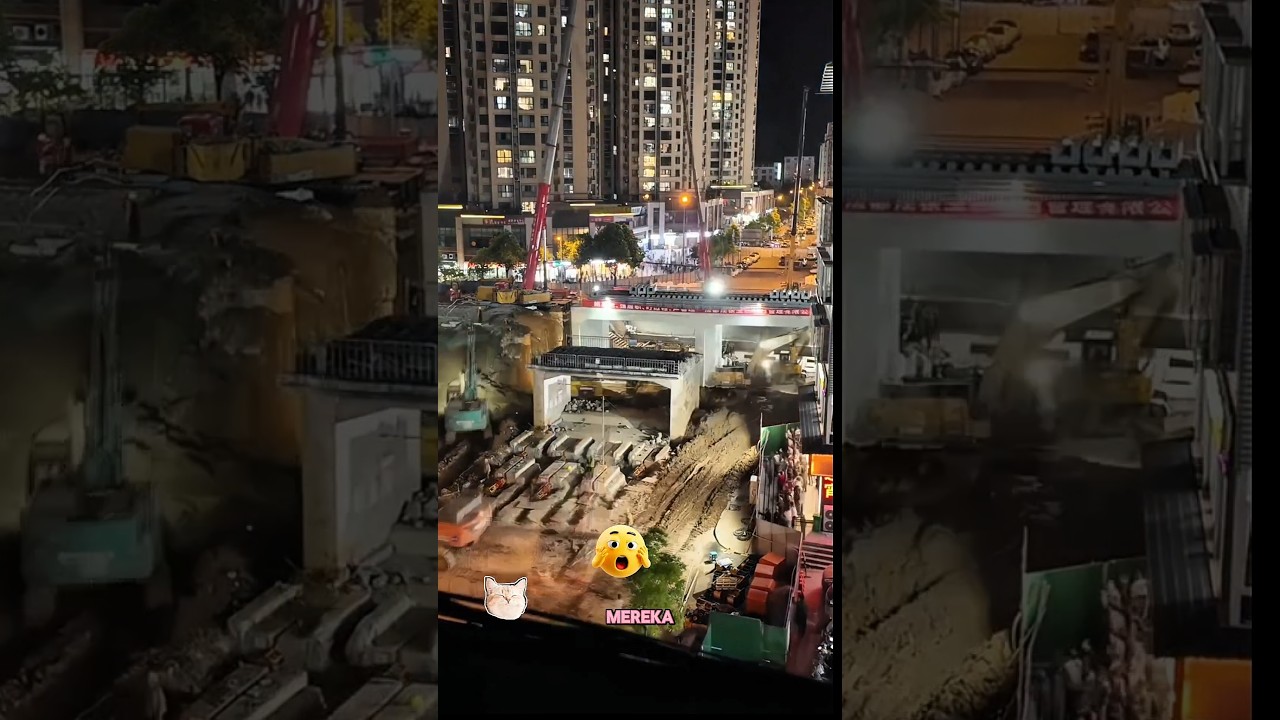 membangun jembatan hanya dengan 24 jam di china#china