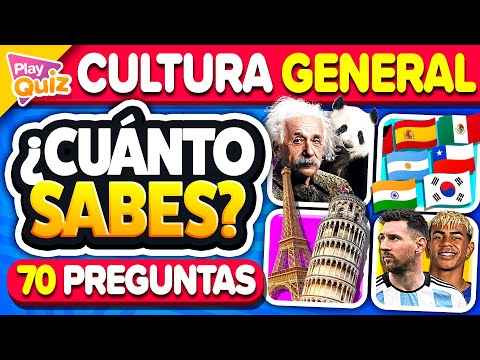 TEST DE INTELIGENCIA RÁPIDA ⏱️ | ¿Qué tan Culto Eres? 📚 | Play Quiz de Cultura General