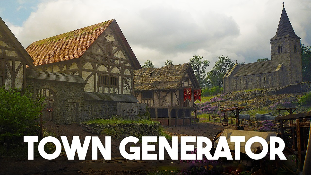 Chronicles Medieval Launches New Town Generator 🏰