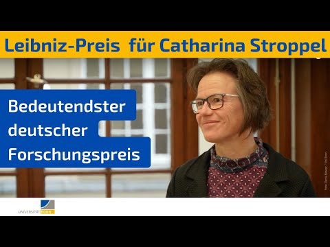 Leibniz-Preis 2023 für Catharina Stroppel