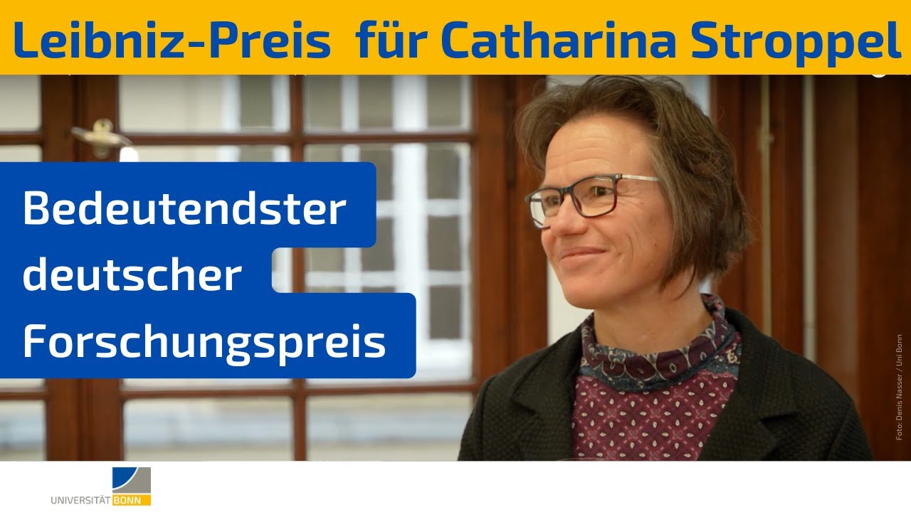 Leibniz-Preis 2023: Prof. Catharina Stroppel erhält 2,5 Mio. Euro für bahnbrechende Forschung 🎓