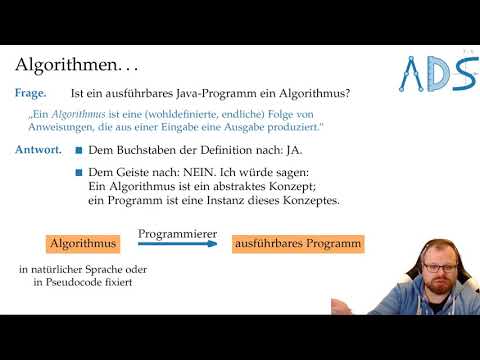 Organisatorisches & Sortieren | Algorithmen und Datenstrukturen - Vorlesung 01