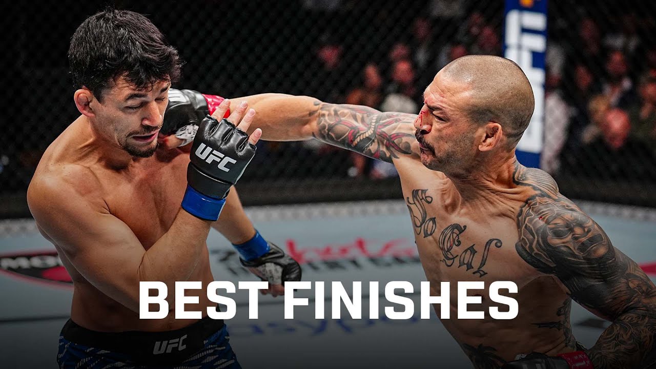 Top UFC Finishes You Might Have Missed 👀