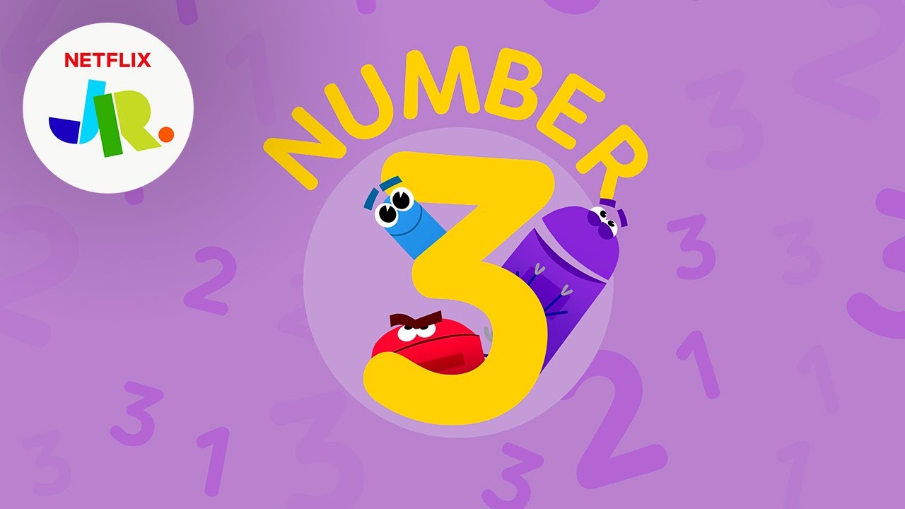 Number 3️⃣ with StoryBots: Fun Counting for Kids on Netflix Jr