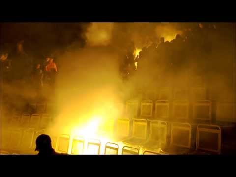 Teplice - Plzeň - 28.10.2013 - Sektor 15 pyro