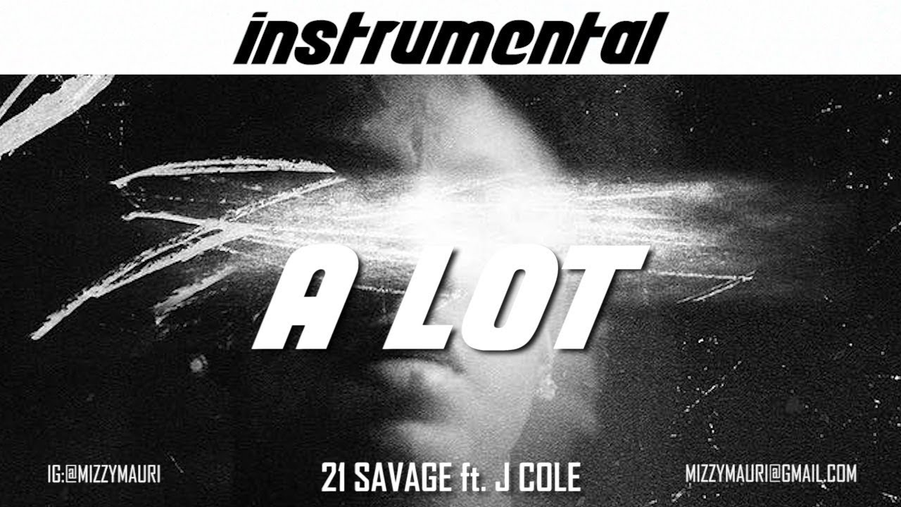 21 Savage & J. Cole - A Lot (Instrumental) | High-Quality Reproduction 🎶