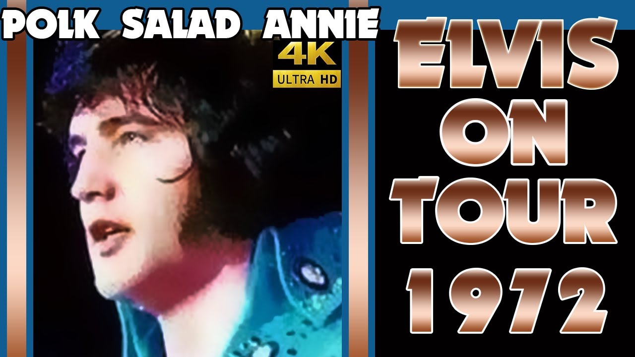 Elvis on Tour 1972: Polk Salad Annie in 4K 🎤