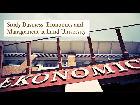 Study Business & Management at Lund University 📚