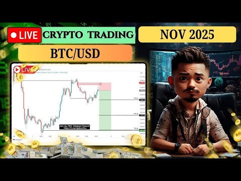 🔴 BTC/USDT  Live trading 171 / 14.11.2025 #bitcoin  #nfp  #forex #gold #stockmarket #crypto