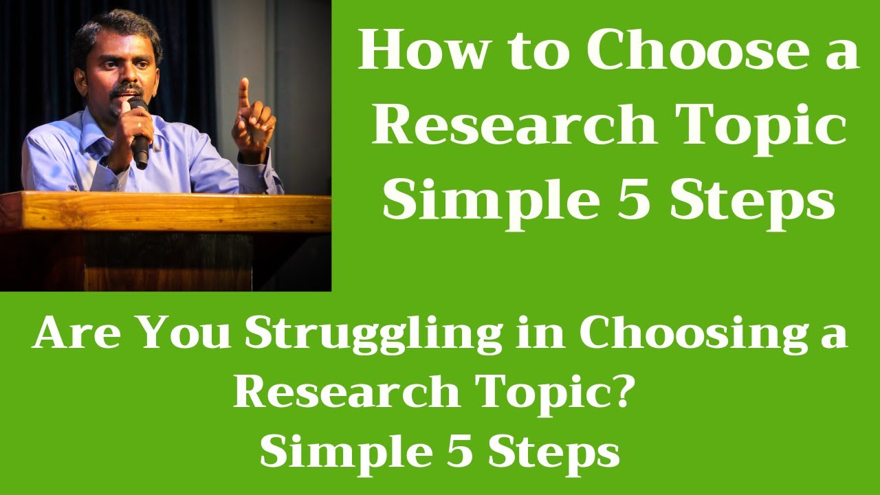 Tips for Selecting a Research Topic in Computer Science