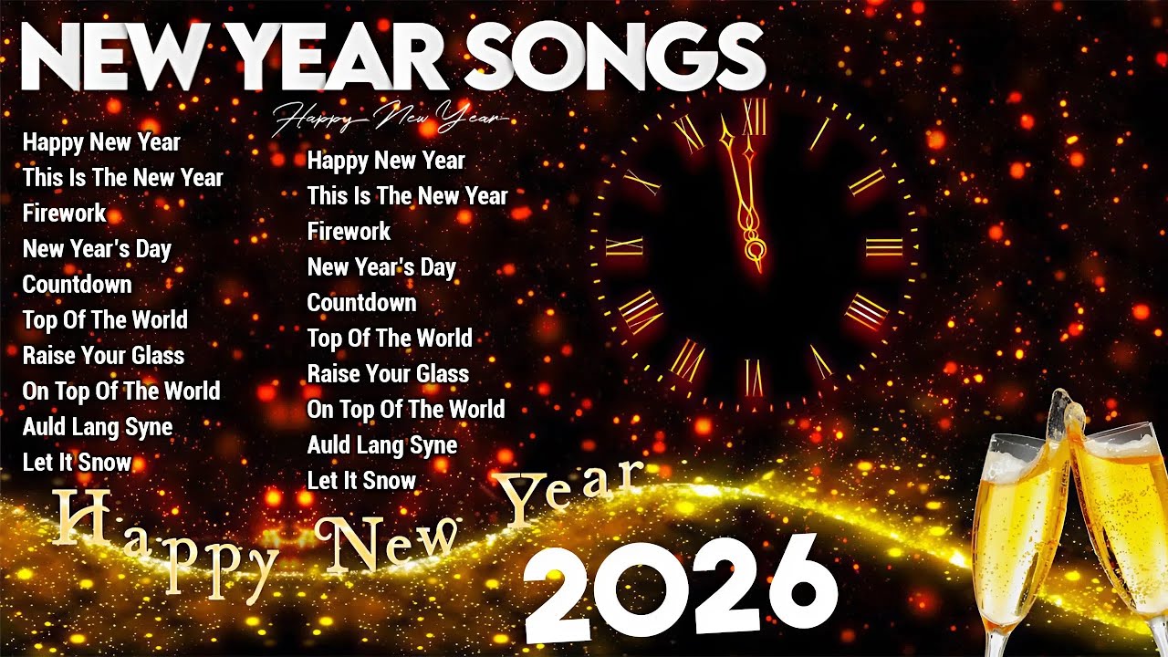 Happy New Year 2026 🎉 Top Countdown Songs