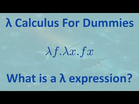 Lambda Calculus For Dummies: What is a lambda expression