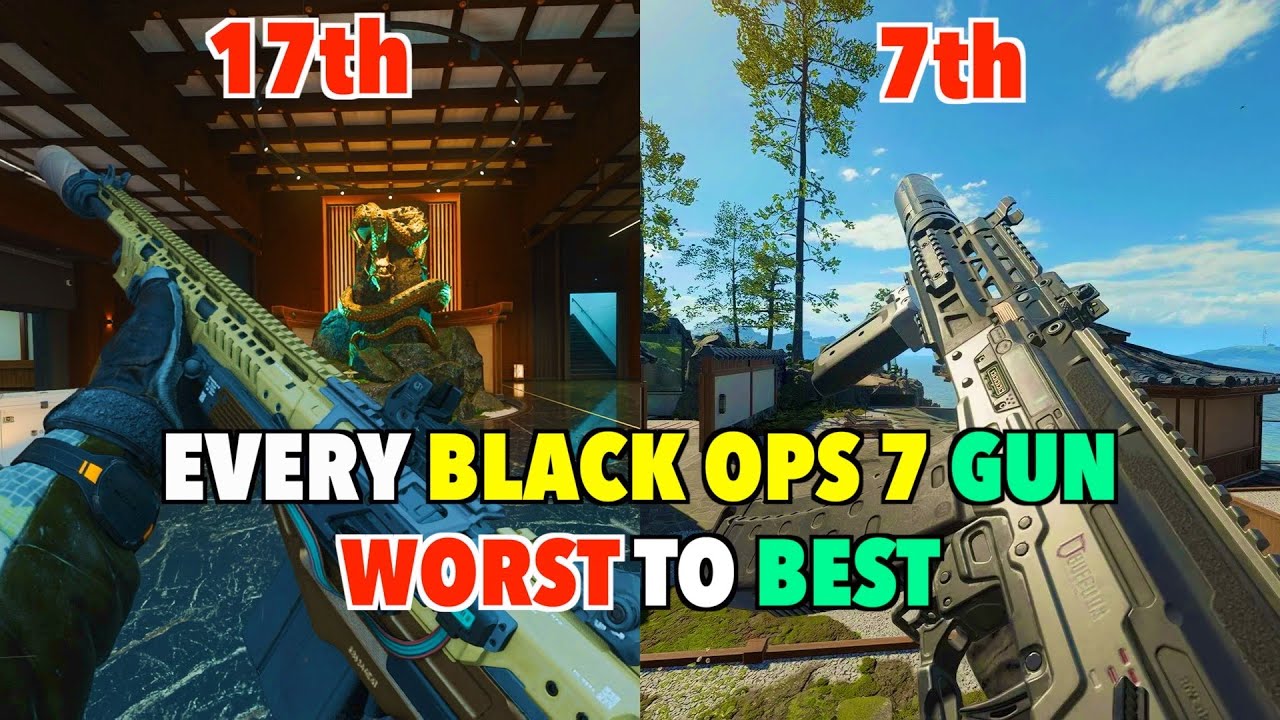 Black Ops 7: Gun Rankings from Worst to Best 🔫