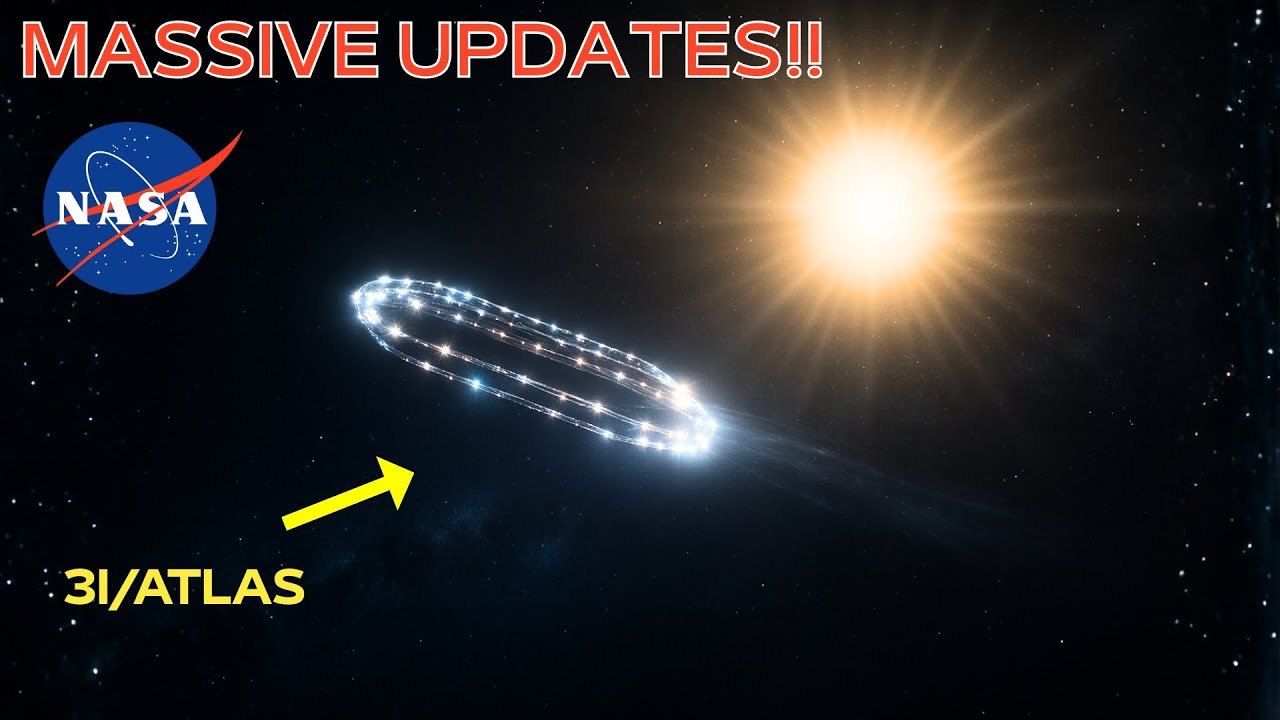 NASA Releases Stunning Images of Interstellar Comet 3I Atlas 🚀