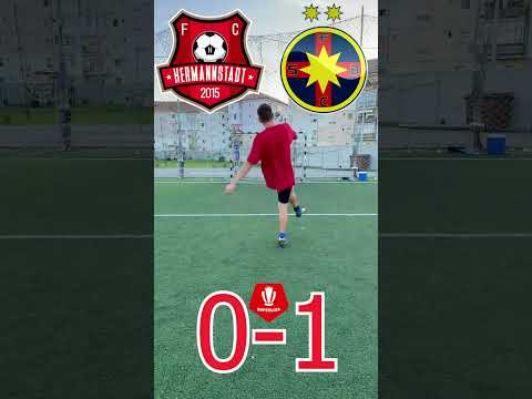 HERMANNSTADT 🇹🇩 🆚 FCSB 🇹🇩 CROSSBAR CHALLENGE