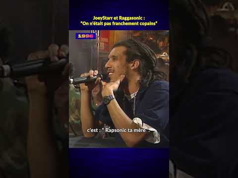 Quand Joeystarr est "gentil" avec Raggasonic 🥵 #INA #hiphop #short