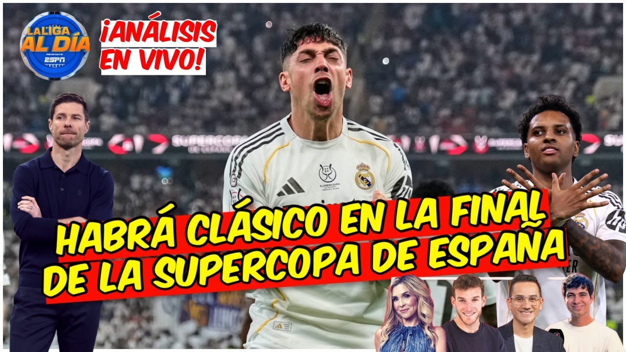 Real Madrid vence a Atlético y habrá Clásico en la final 🏆