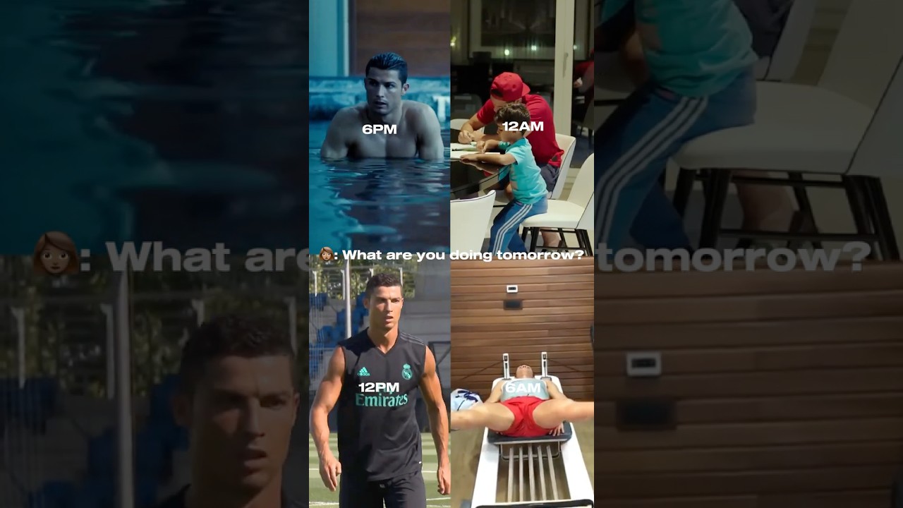 6AM Motivation: Ronaldo's Daily Routine β°