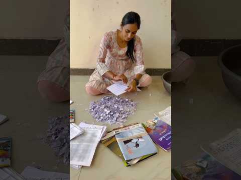 Beautiful Lantern making from waste paper