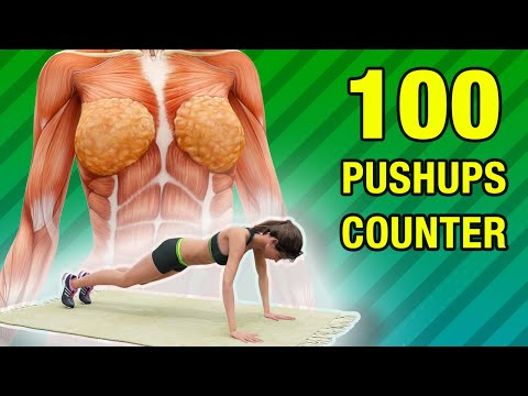 100 Push Ups Challenge: Chest Lifter and Push Up Counter