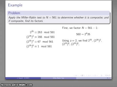 miller rabin test