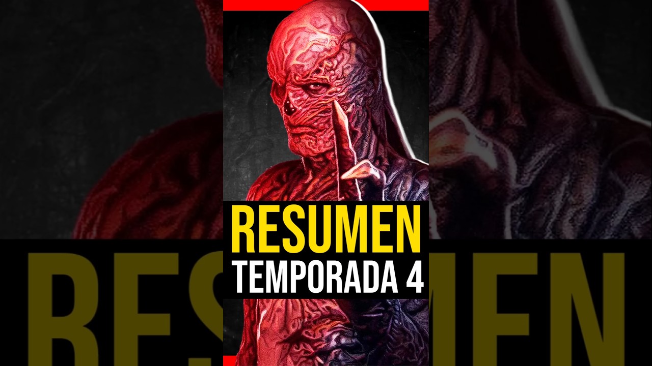 ¡Te RESUMO La Temporada 4 de Stranger Things en 2 MINUTOS!
