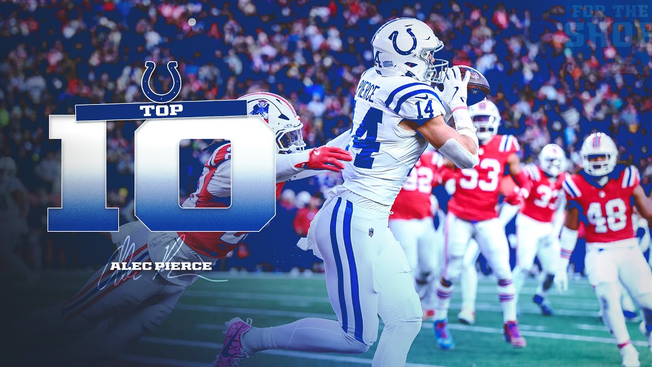 Alec Pierce's Top 10 Plays of the 2024 Season 🏈