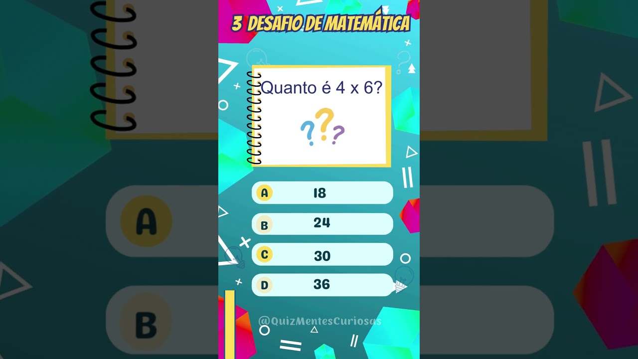 Desafio Matemático #3 para Iniciantes