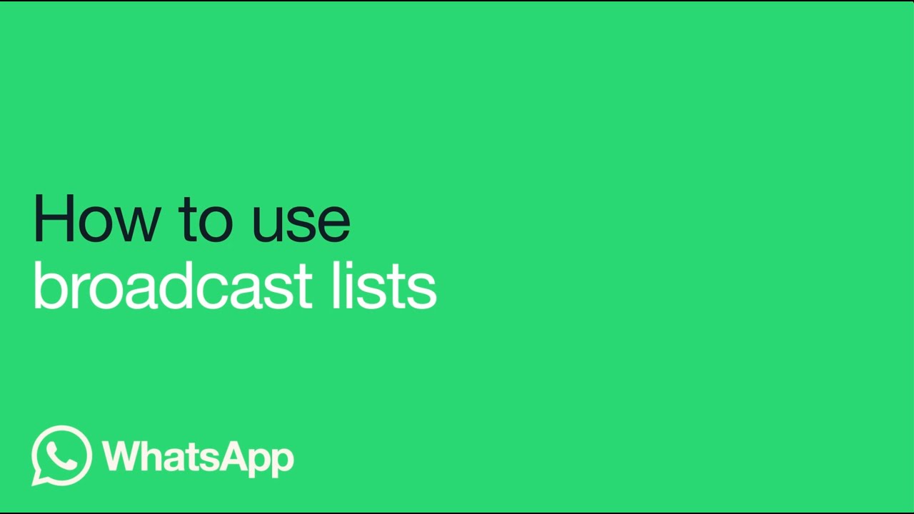 WhatsApp Broadcast Lists: Send Messages to Many 📱