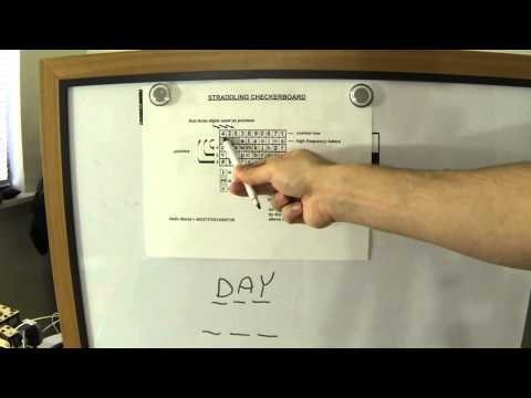 Straddling Checkerboard Use - Part 1