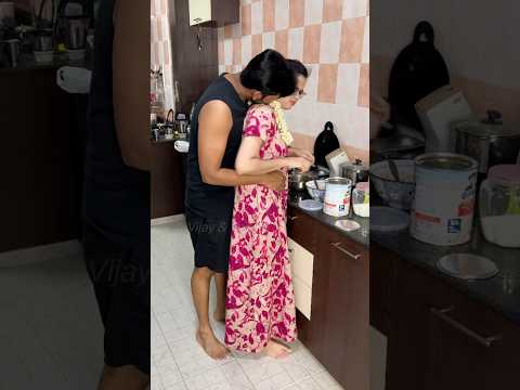 Back Hugs are the Best🥰❤️| #vijayandvaishu #love #couple | Vijay and Vaishu #shorts