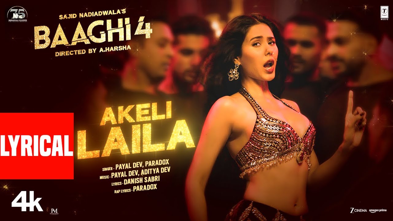 Baaghi 4: Akeli Laila Lyrics | Tiger S & Cast 🎶