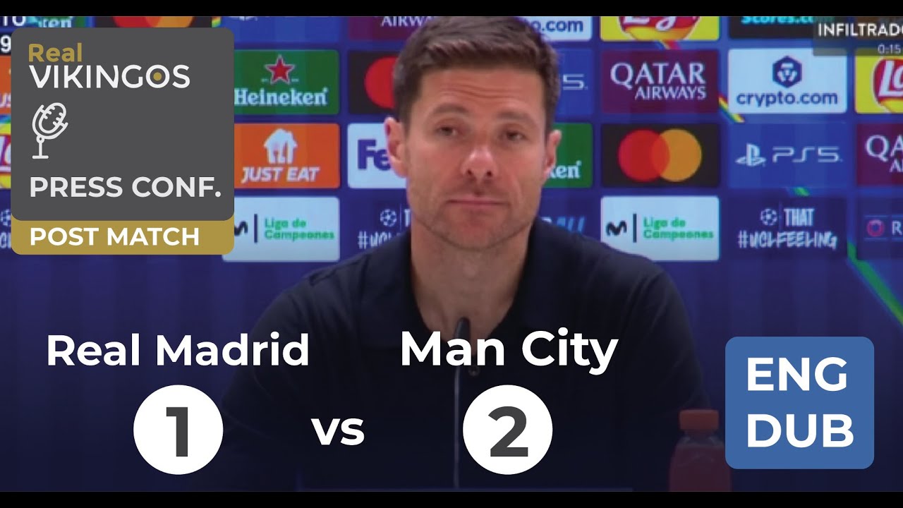 Real Madrid 1-2 Manchester City | Alonso Post-Match 🇪🇸