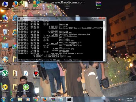 How to Hide Files in JPG Images (make your data secret )