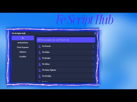 Ultimate Fe Script Hub for Arceus X NEO in Roblox 🚀