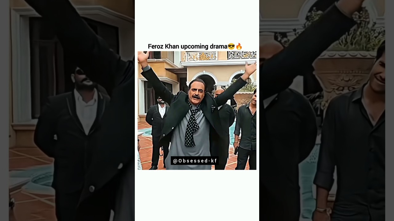 Feroz Khan's Exciting New Drama Coming Soon! 🔥